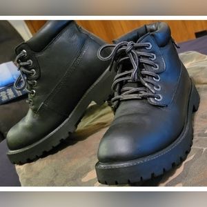 Sold Skechers Mens Sergeants Verdict Waterproof Leather Walking Boots/hike/bike